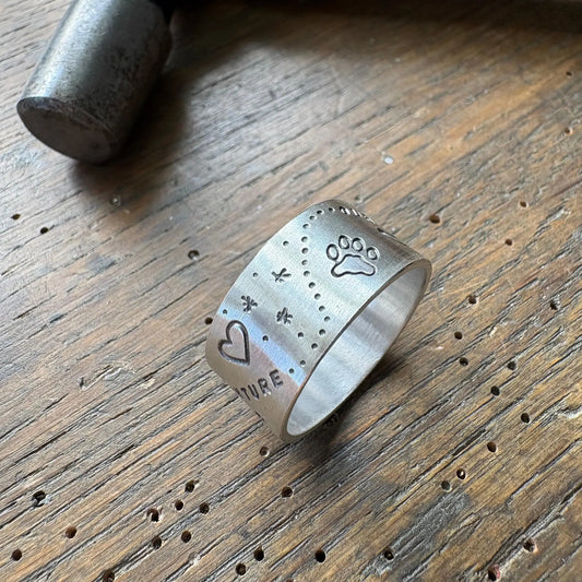 Silver Story Ring Making Workshop in Leeds in Horsforth, West Yorkshire Soremi Jewellery