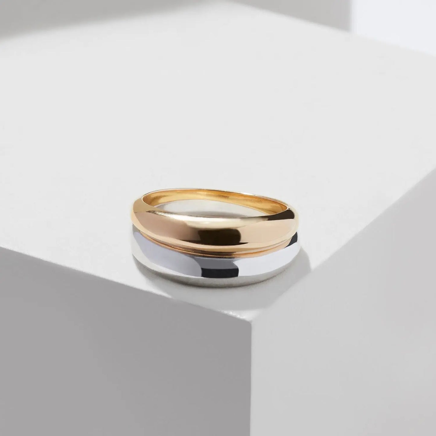 Dome Ring in Sterling Silver or Gold Vermeil Soremi Jewellery