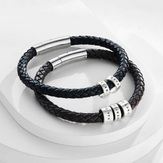 Personalised Mens Hoop Bracelet Soremi Jewellery