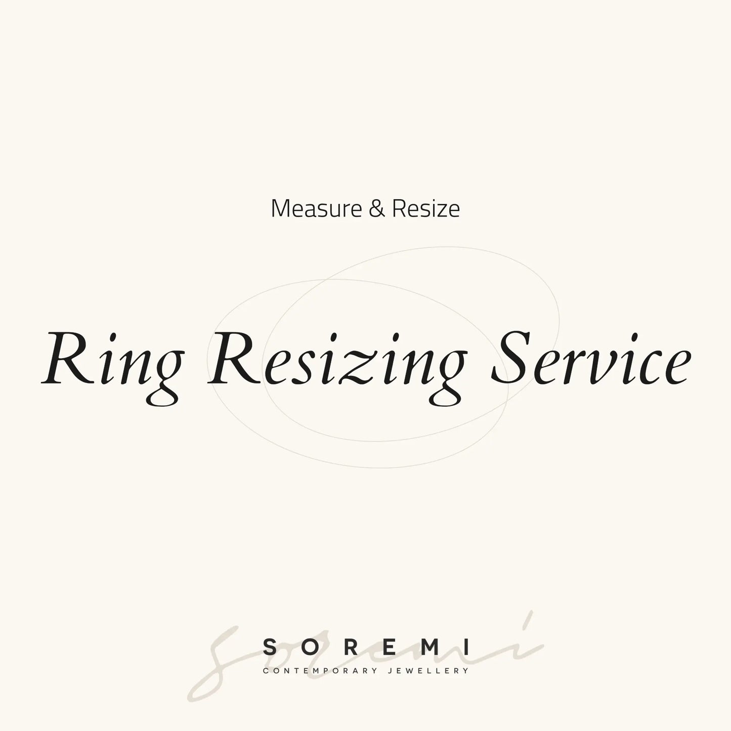 Ring Resizing Service Soremi Jewellery