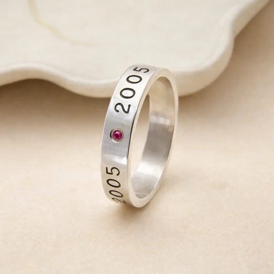 Silver Personalised Ring Soremi Jewellery