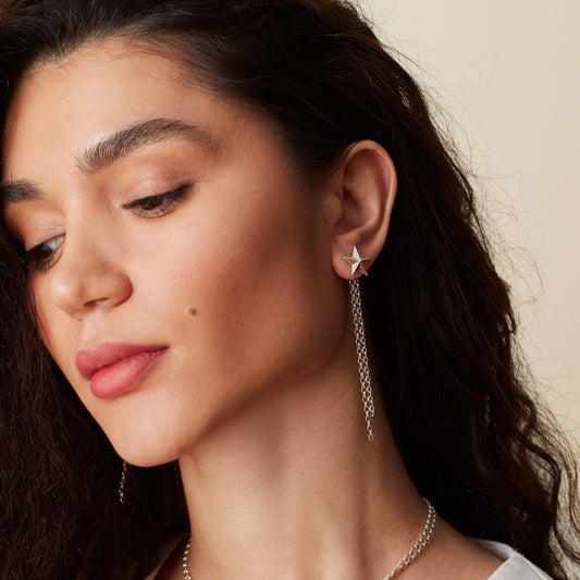 Shooting Stars Drop Earrings