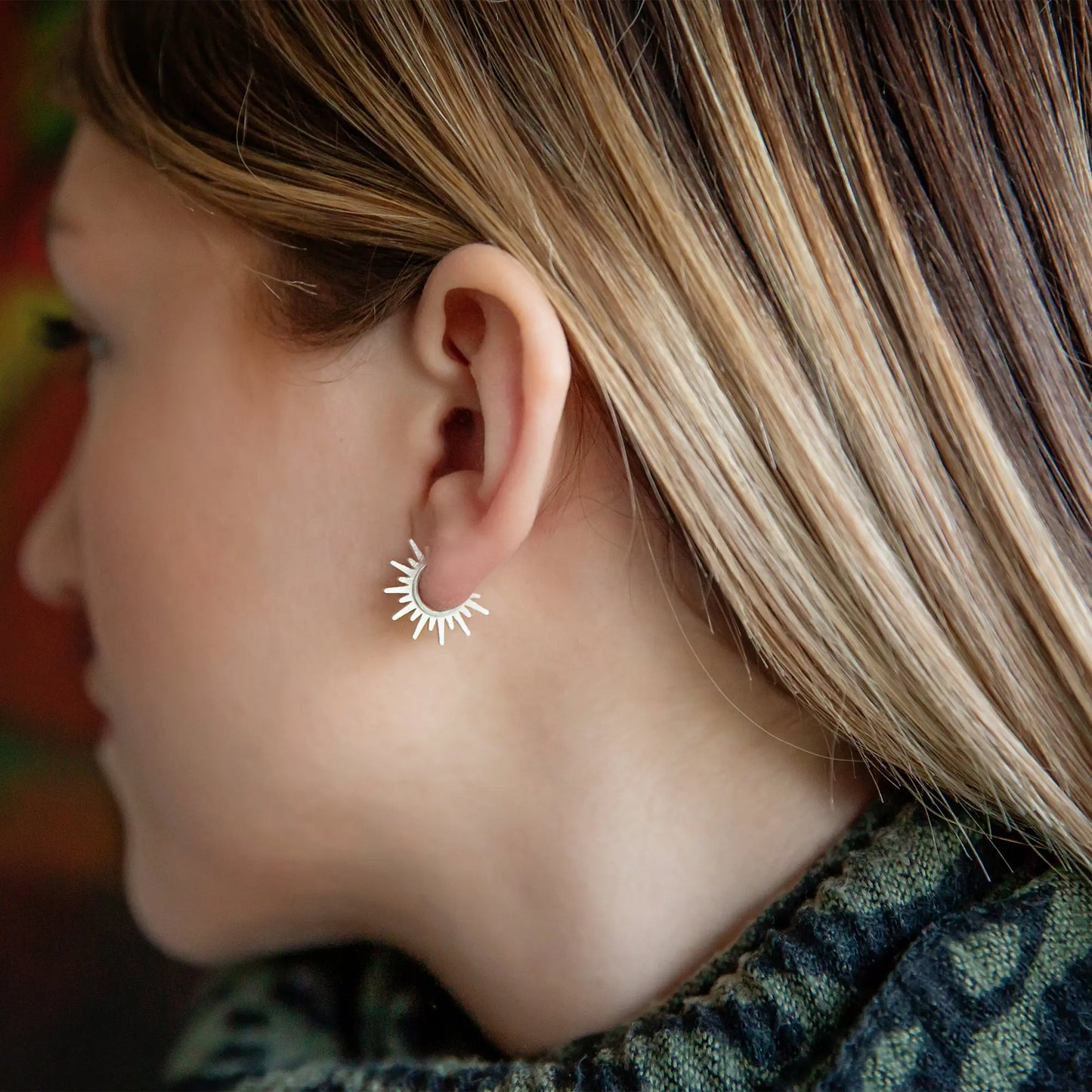 Solar Hoop Earrings Soremi Jewellery