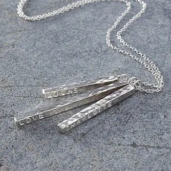 Personalised Family Bar Necklace - Soremi Jewellery