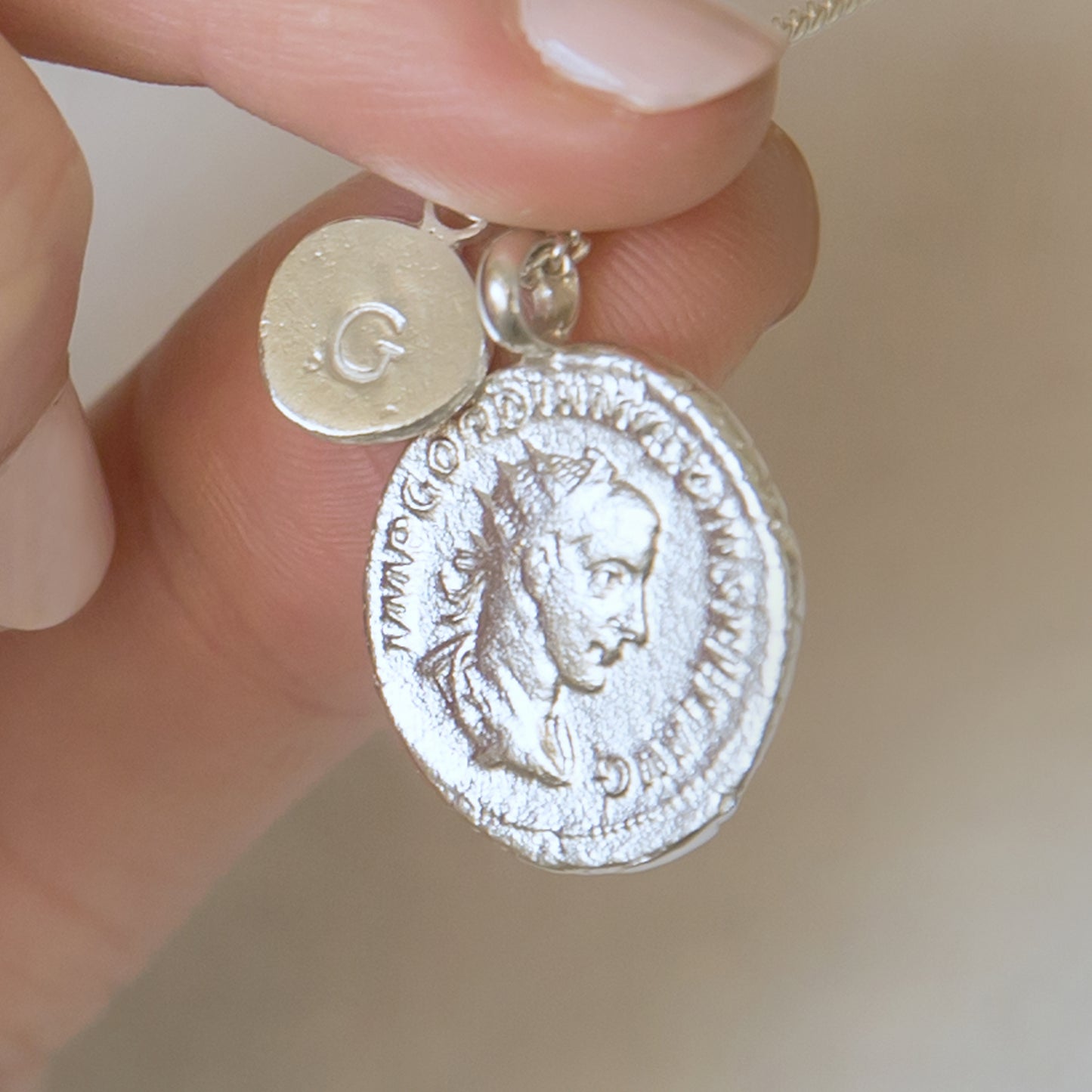 back of the coin pendant
