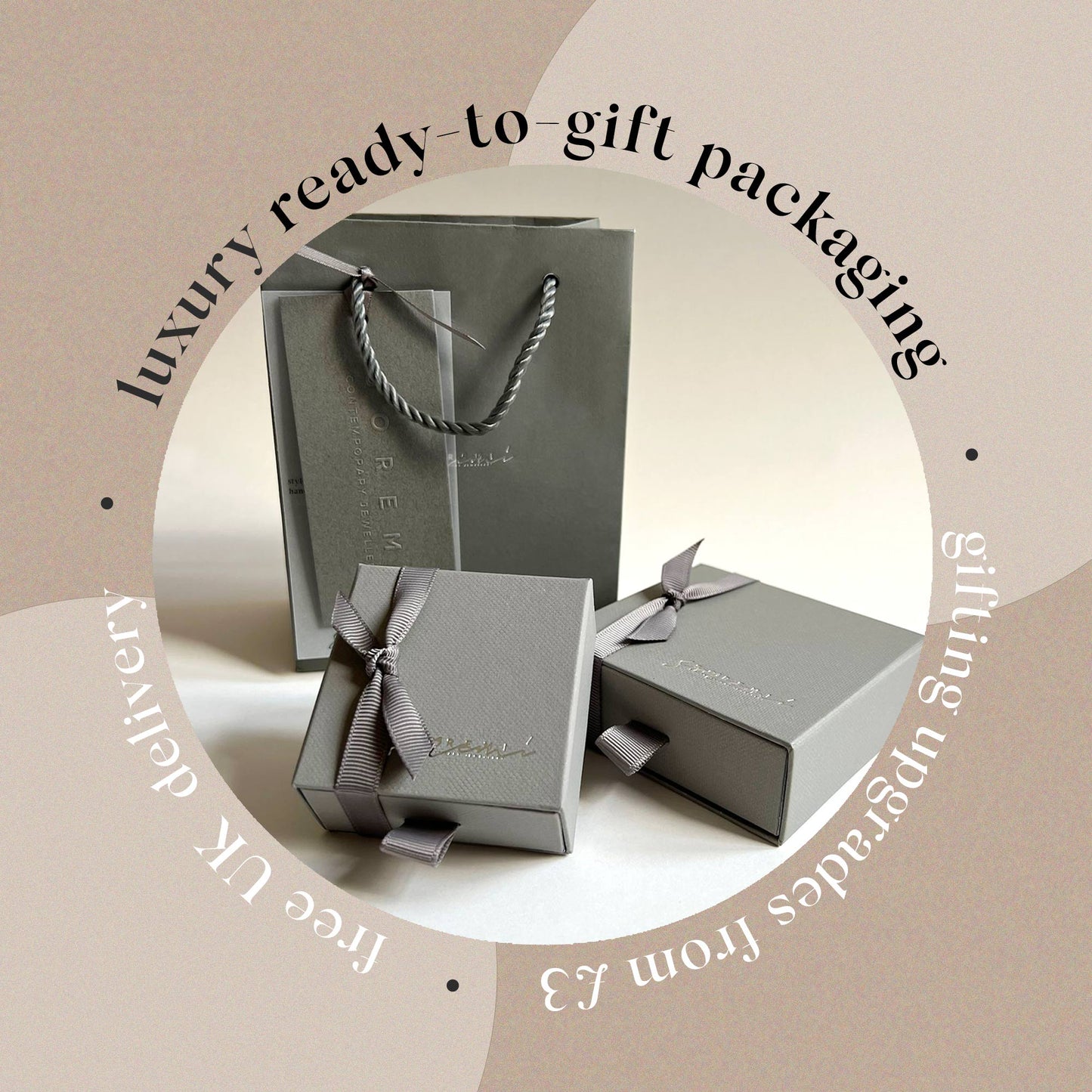 Mobius Infinity Personalised Gold Locket Pendant