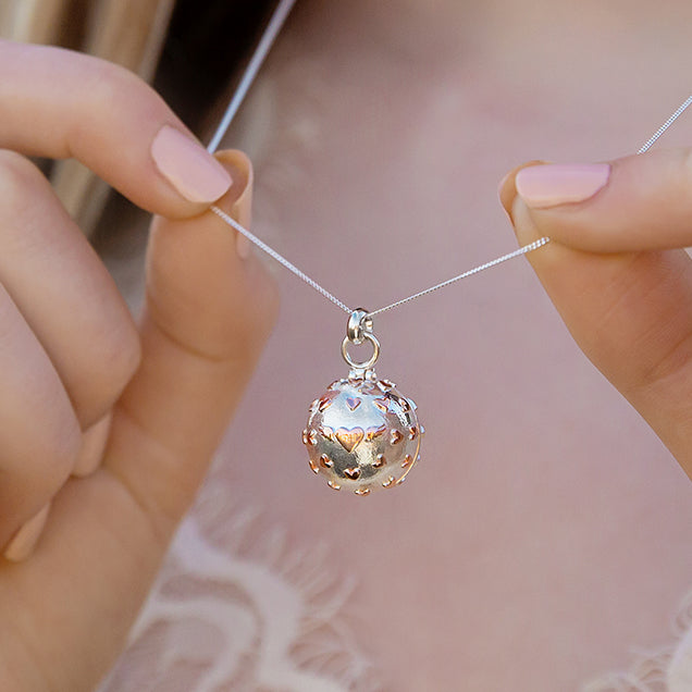 Personalised Winged Heart Locket