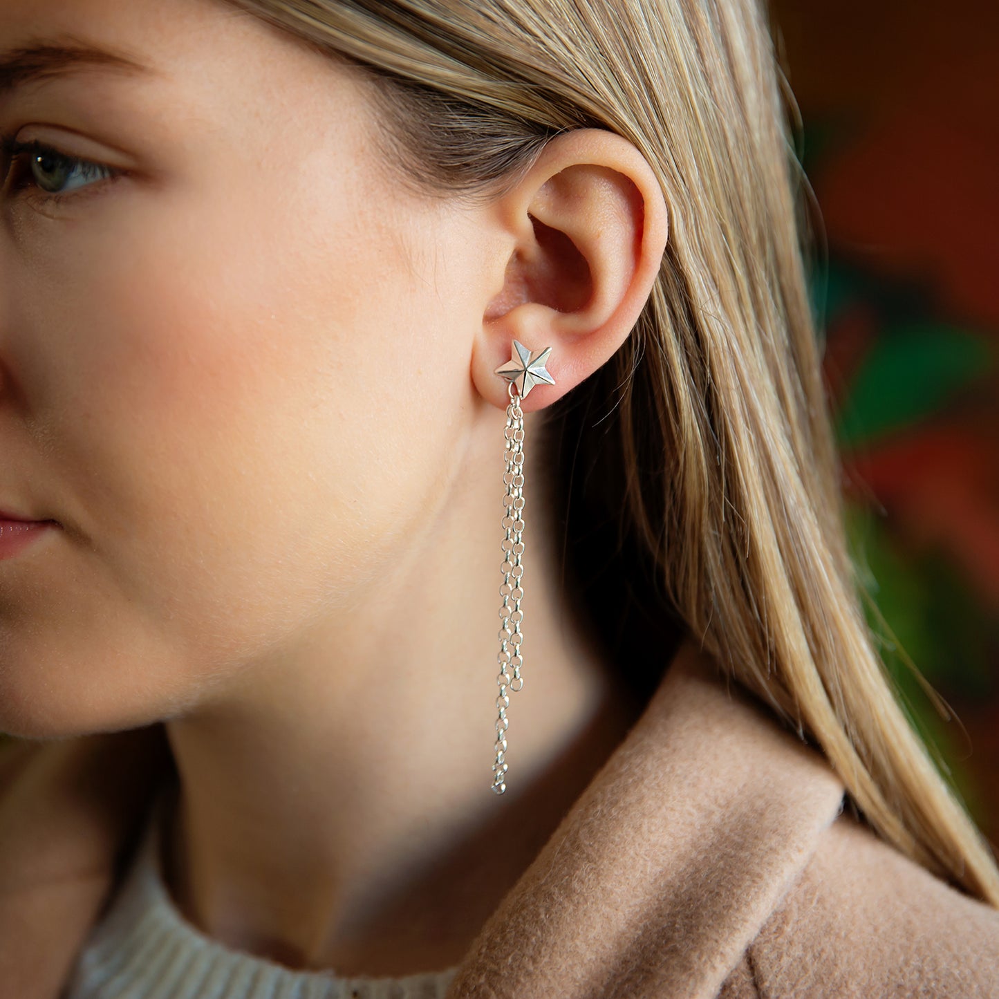 Shooting Stars Drop Earrings