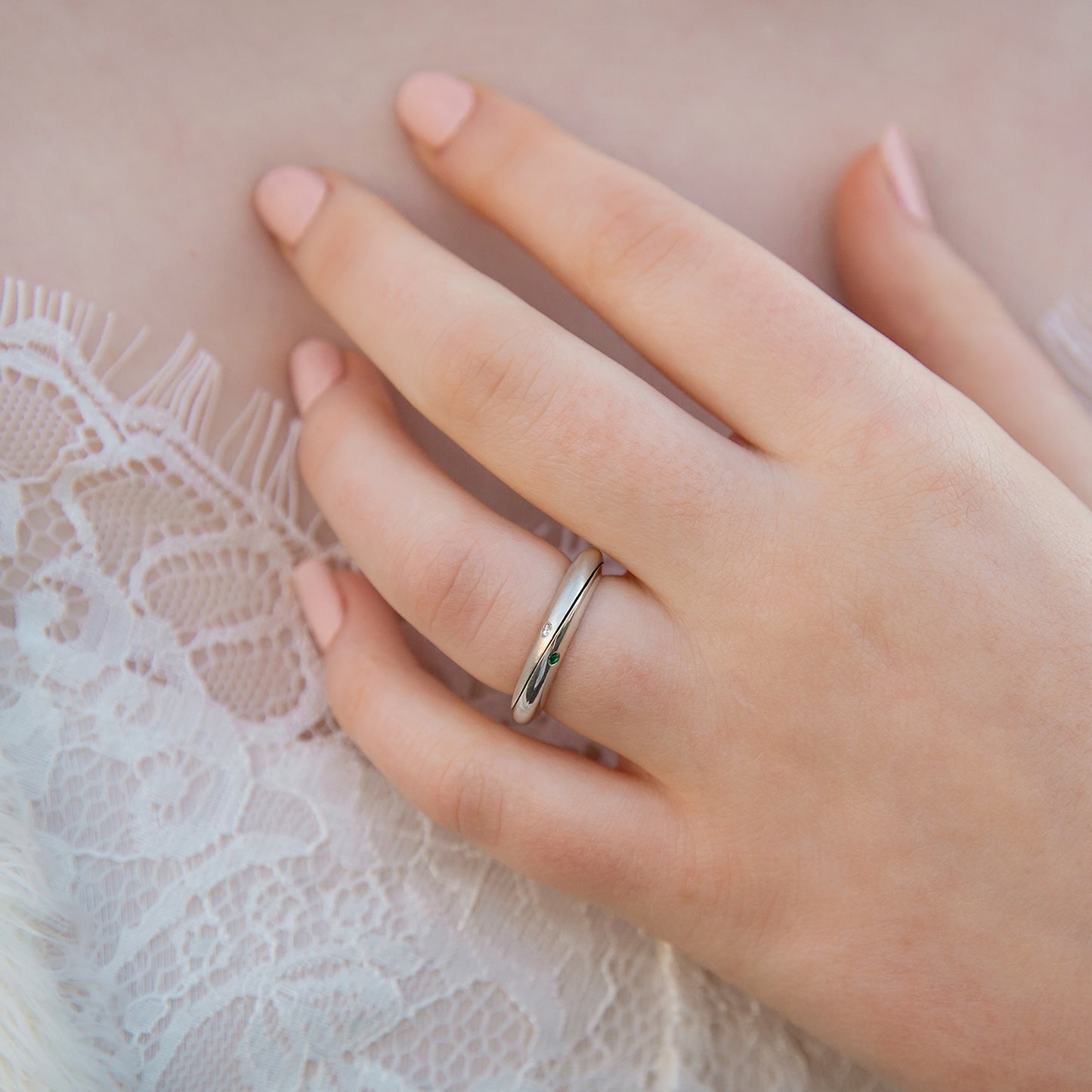 Silver Mobius Ring