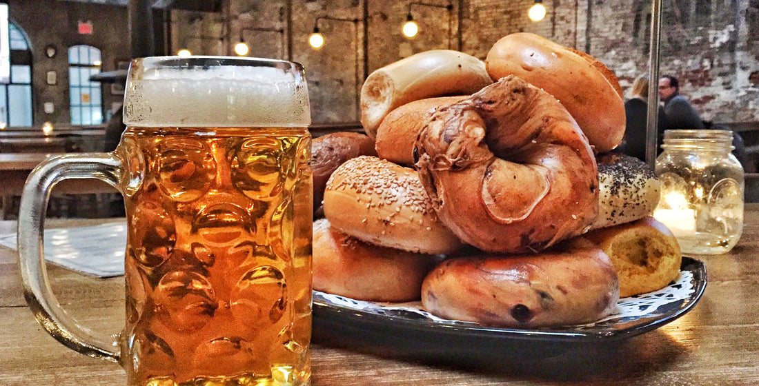 It started with a beer and a bagel….