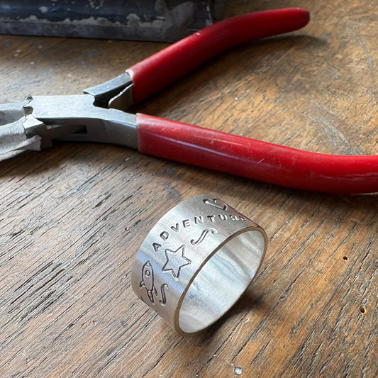 Silver Story Ring Making Workshop in Leeds in Horsforth, West Yorkshire