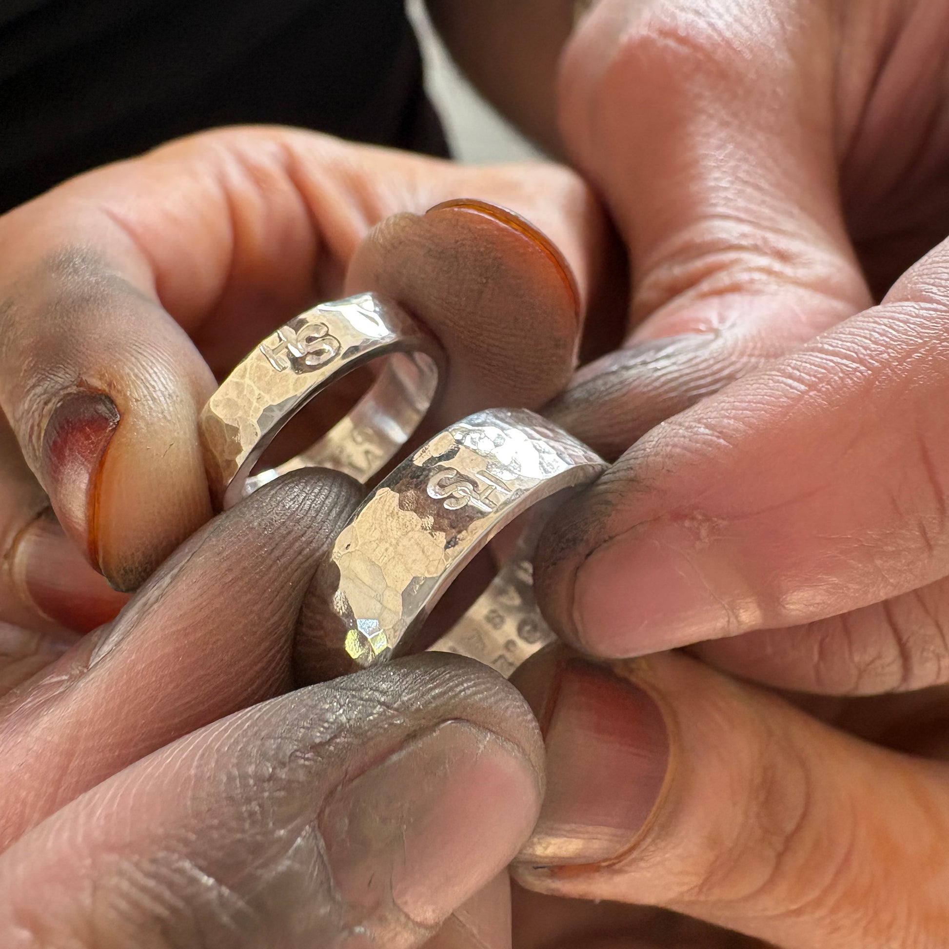 Wedding Ring Making Experience Workshop in Horsforth, West Yorkshire Soremi Jewellery