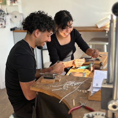 Wedding Ring Making Experience Workshop in Horsforth, West Yorkshire Soremi Jewellery