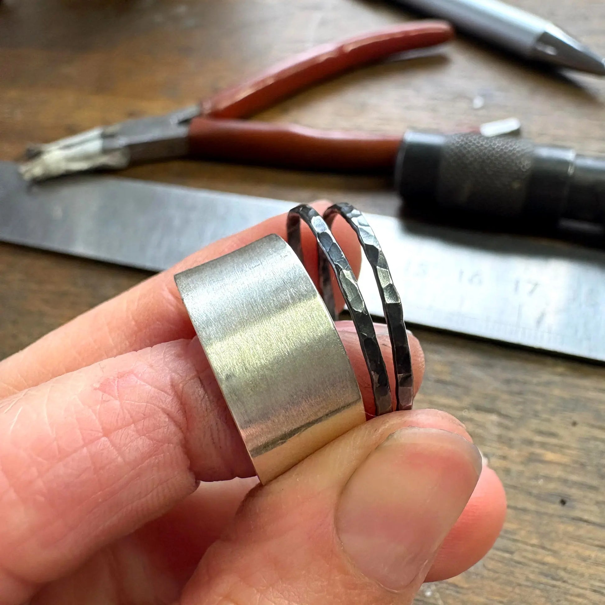 Silver Spinner Ring Workshop | Leeds, West Yorkshire Soremi Jewellery