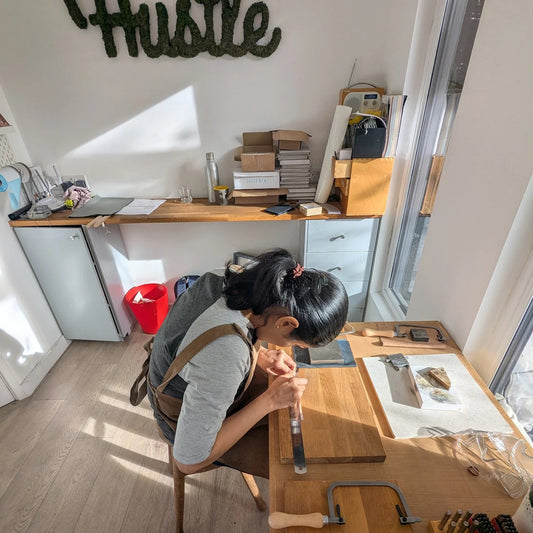 Silver Circle Trio Pendant Necklace Making Workshop in Horsforth, Leeds