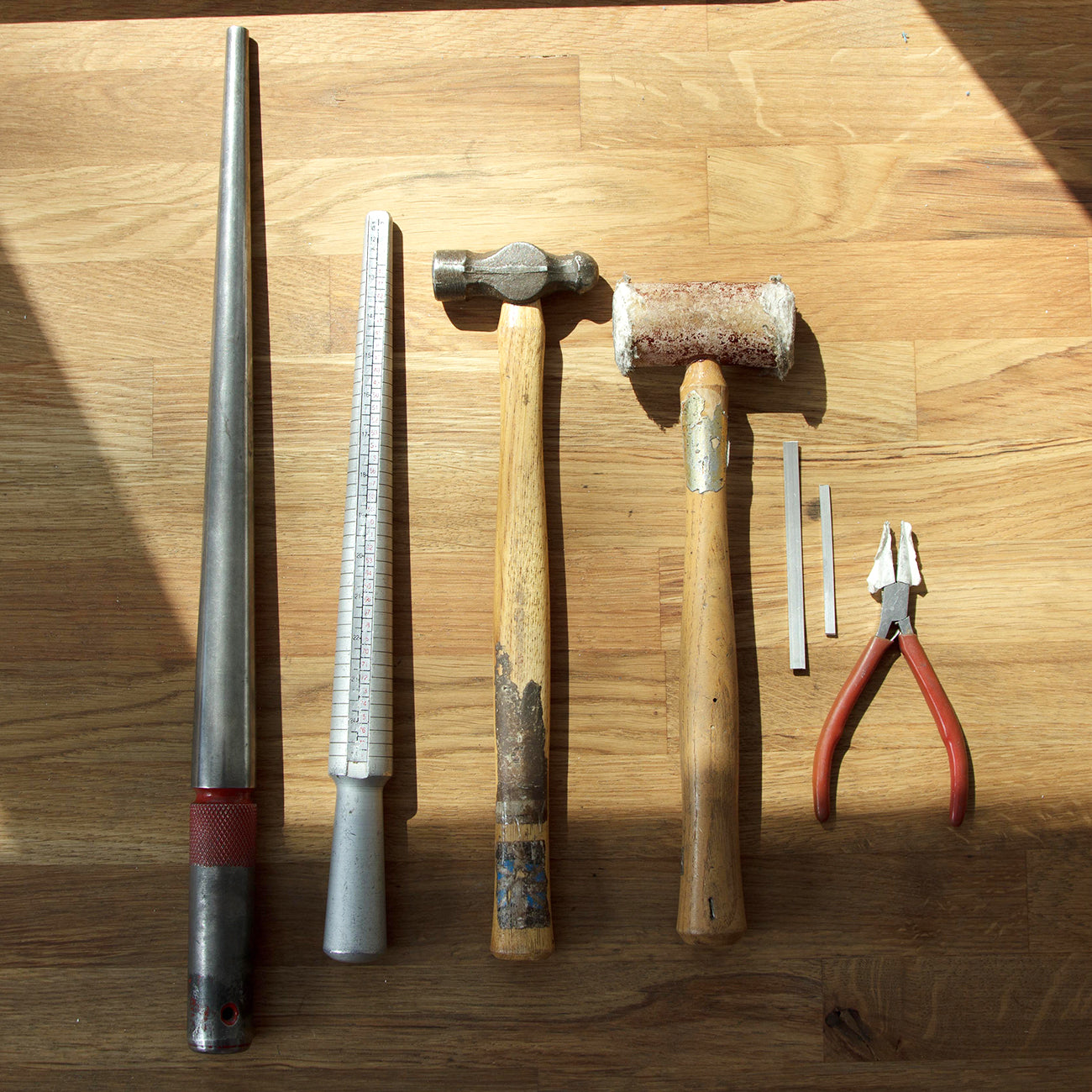 Silver Circle Trio Pendant Necklace Making Workshop in Horsforth, Leeds