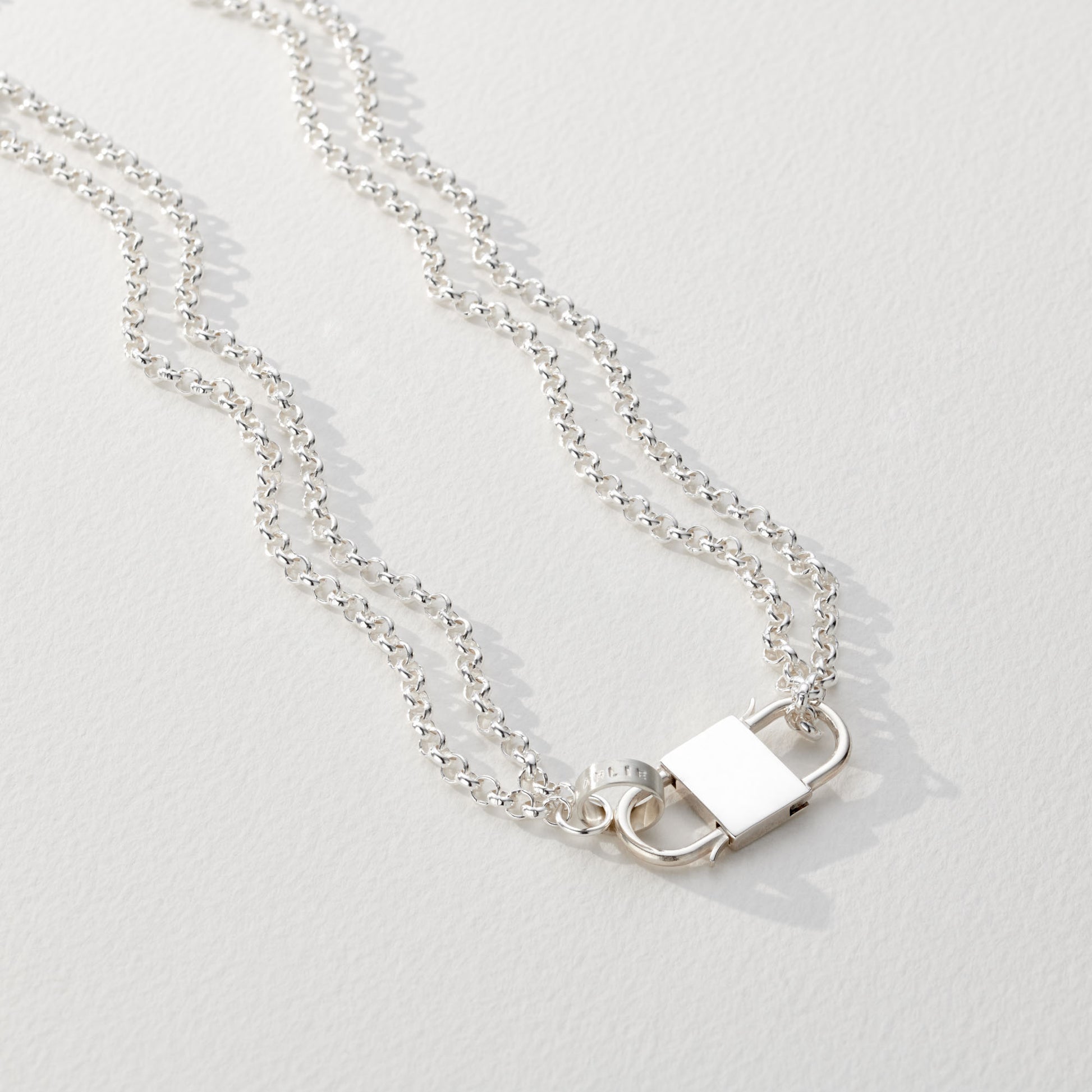 Personalised Double Padlock Necklace – Soremi Jewellery