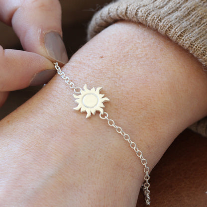 Personalised Initial Sun Bracelet