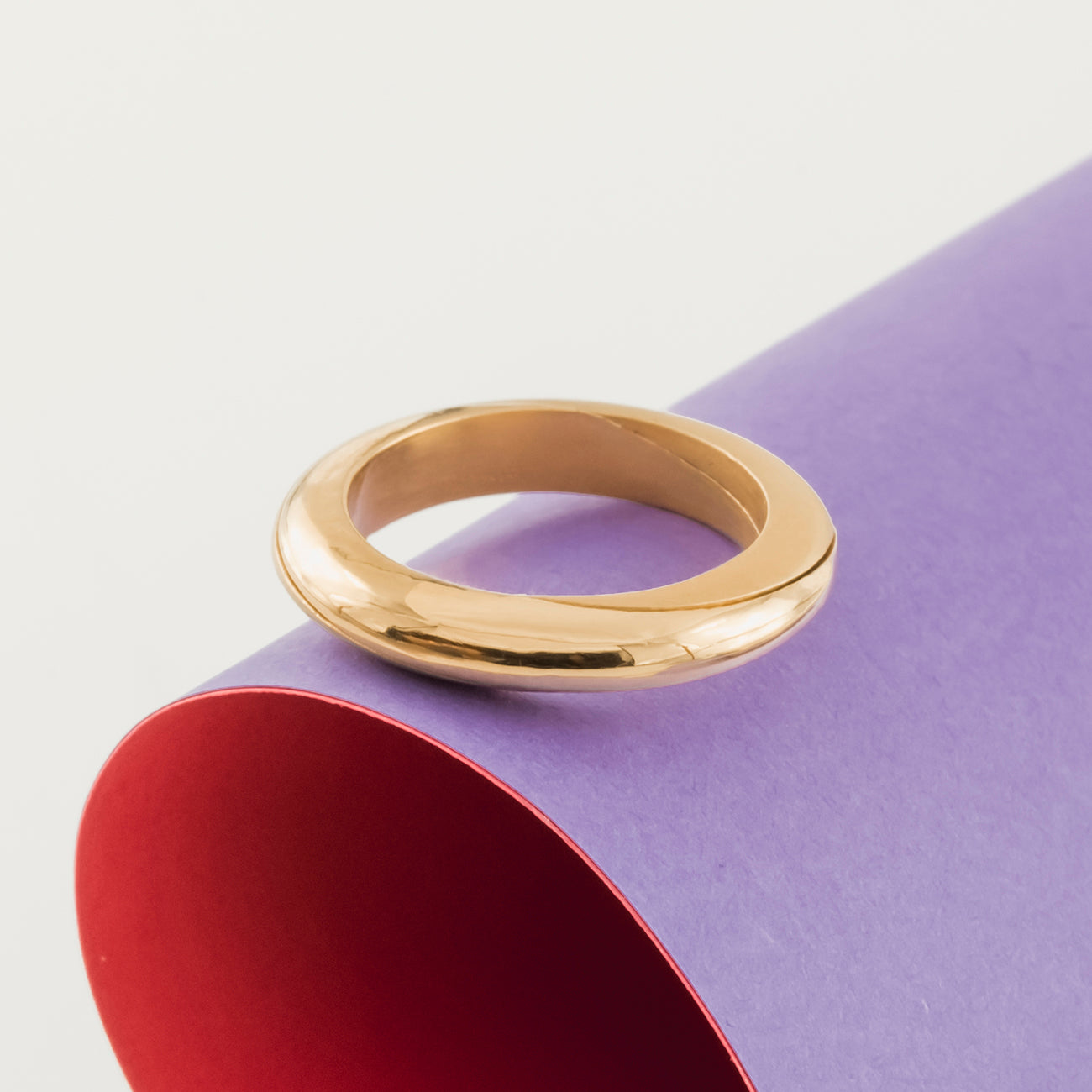 Mobius Infinity Personalised Yellow Gold Wedding Bands - Soremi Jewellery