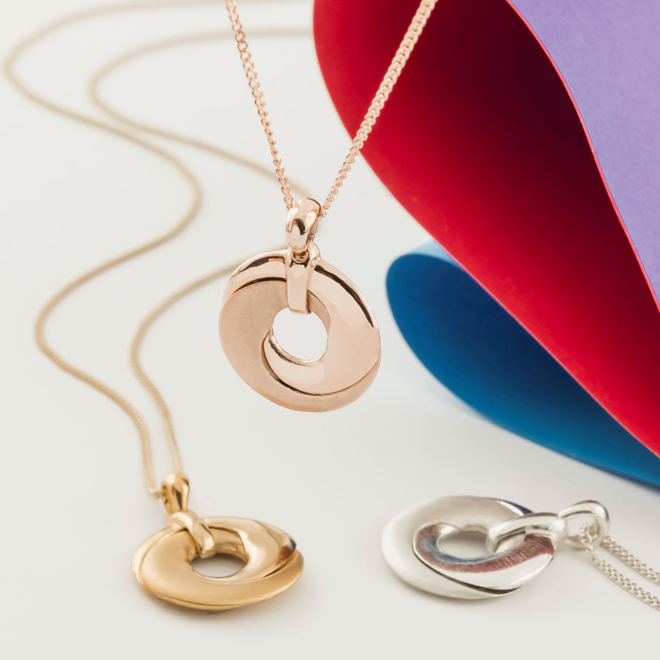 Mobius Infinity Personalised Gold Pendant - Soremi Jewellery