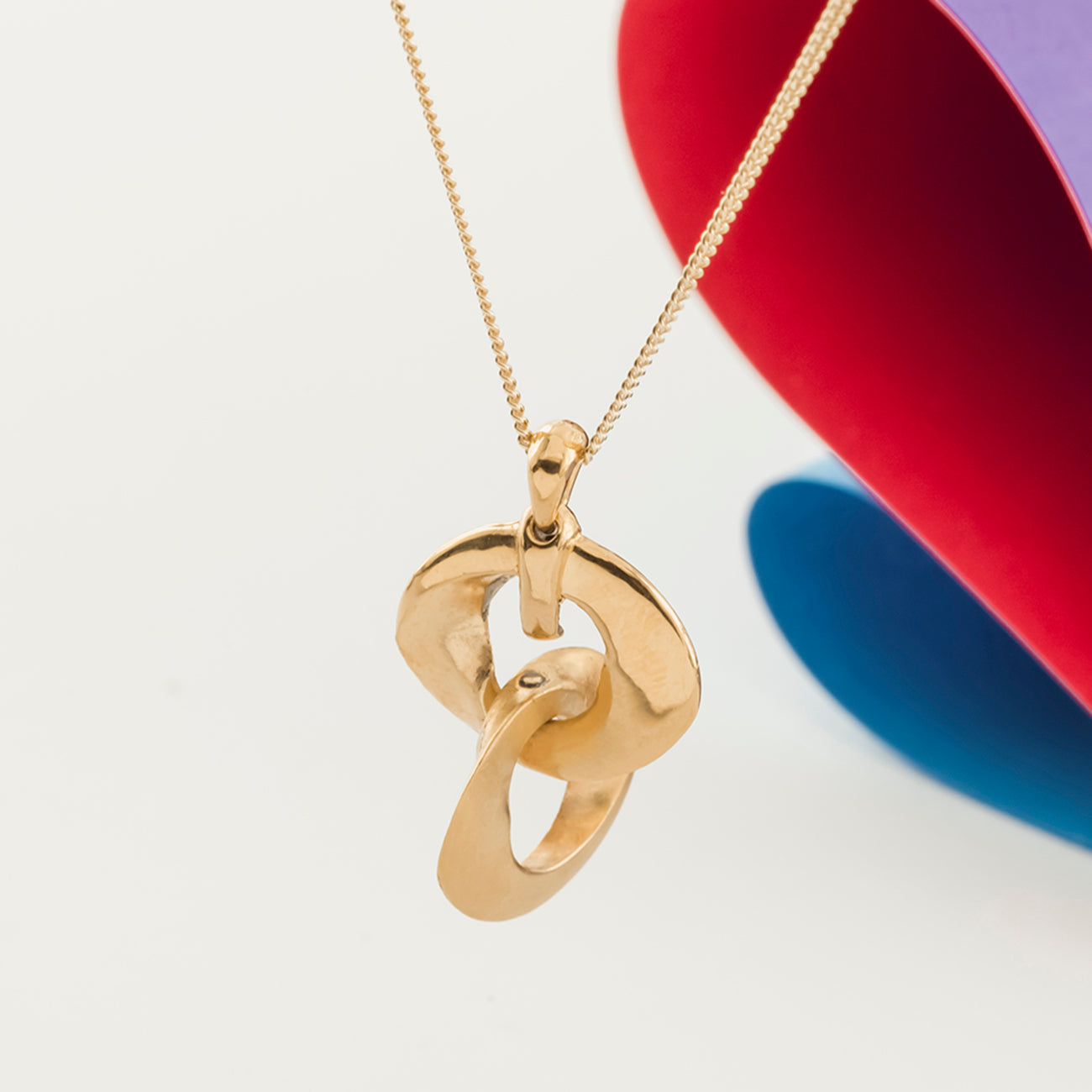 Mobius Infinity Personalised Gold Pendant - Soremi Jewellery