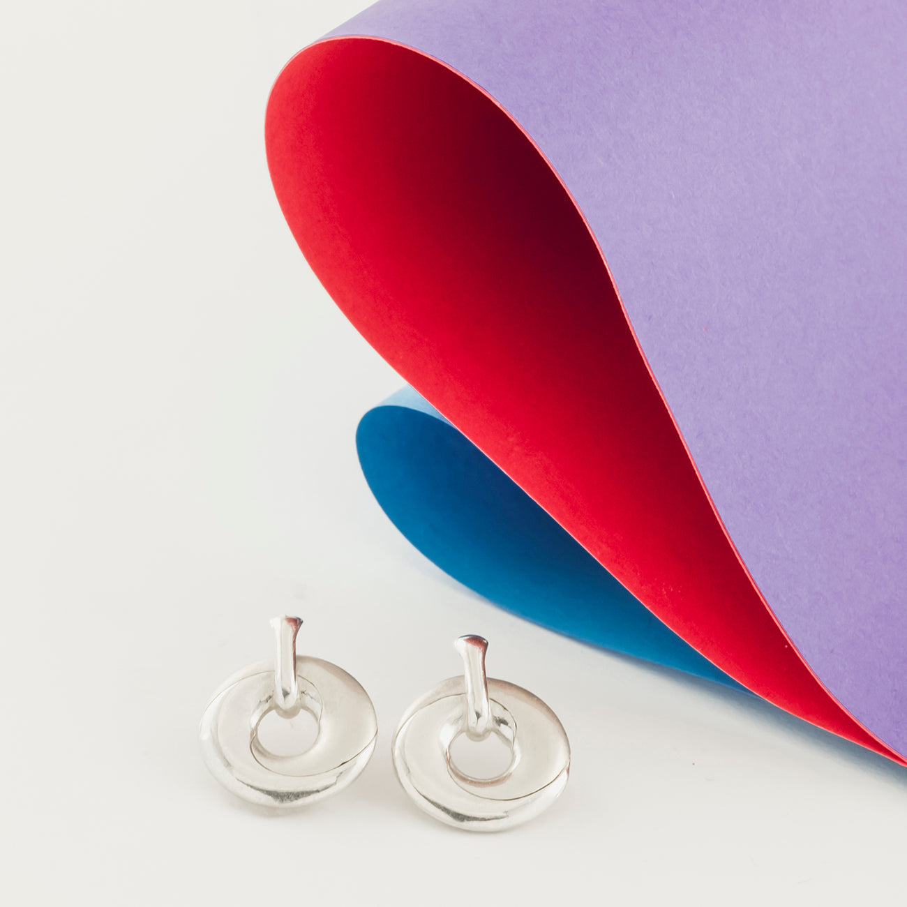 Mobius Infinity Personalised Silver Earrings - Soremi Jewellery