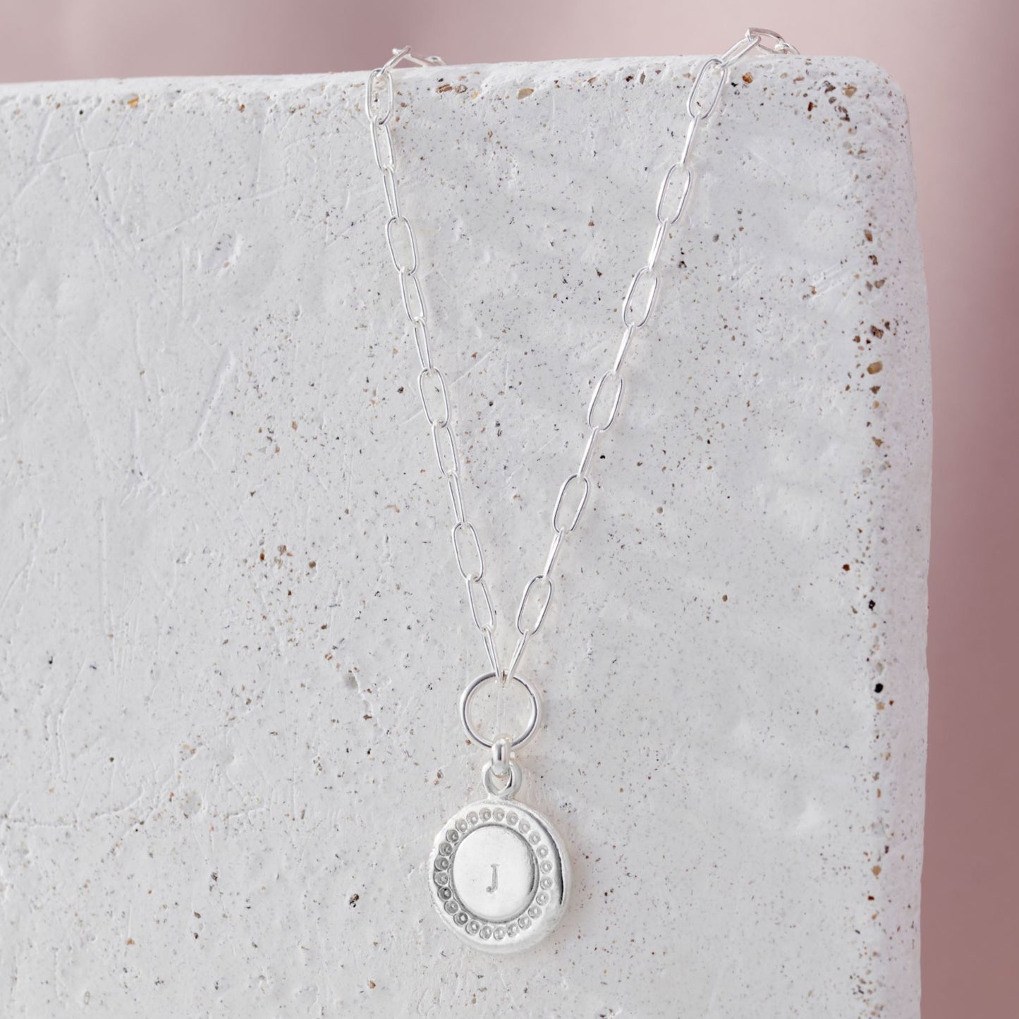 Personalised Initial Medallion Necklace