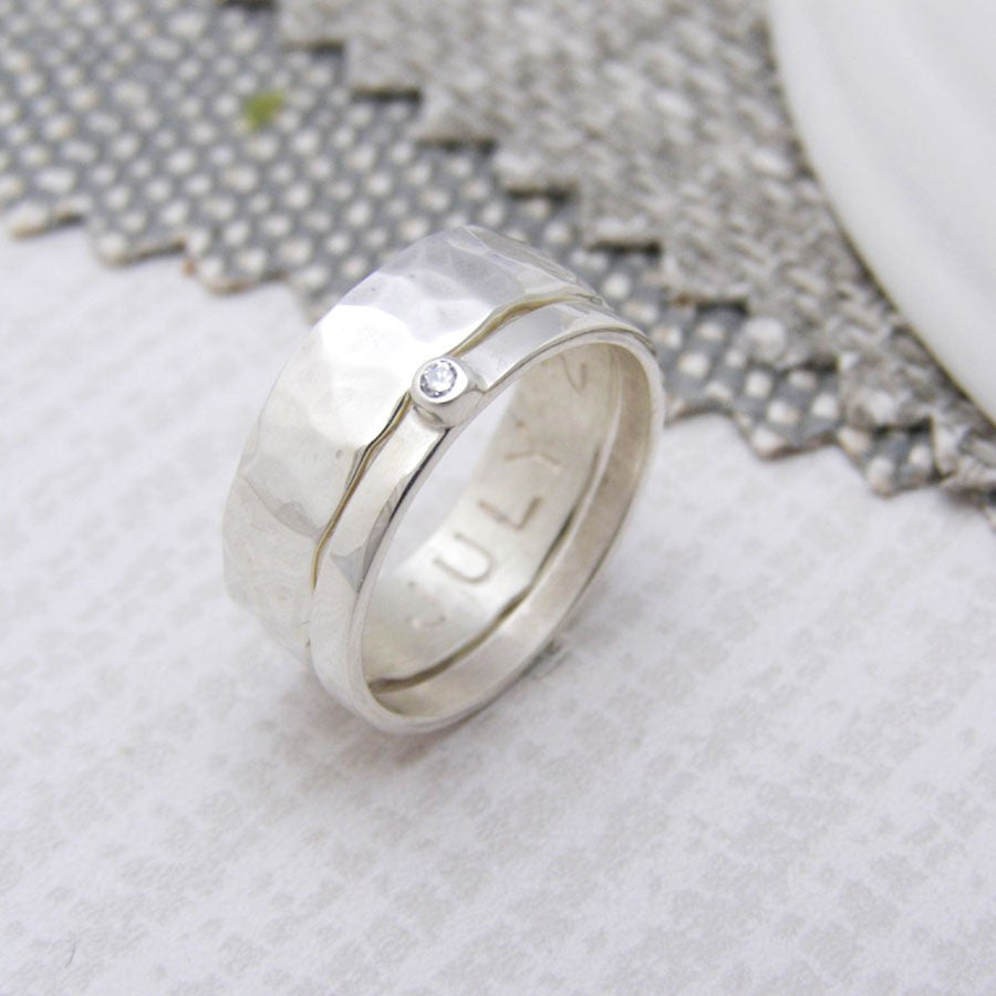Personalised Diamond Ring - Soremi Jewellery