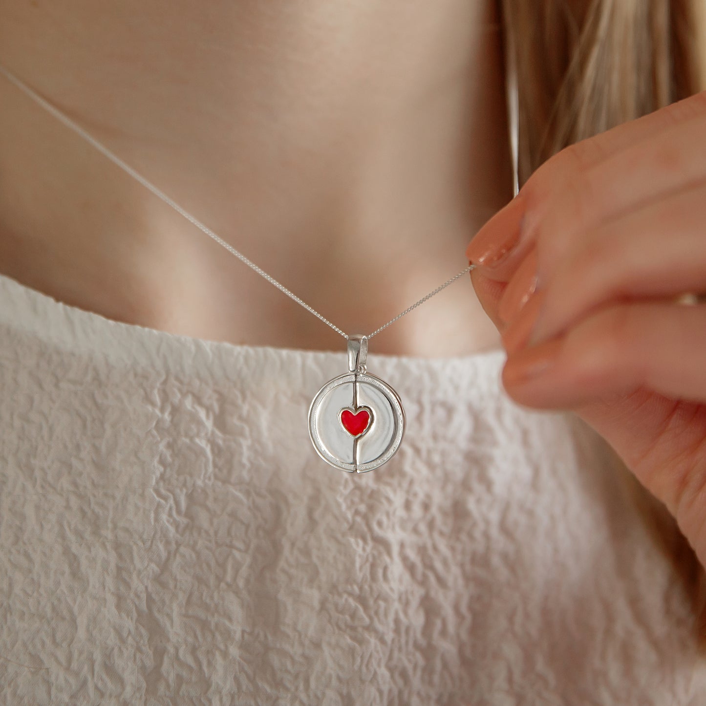 Peekaboo Enamel Lucky Charm Lockets