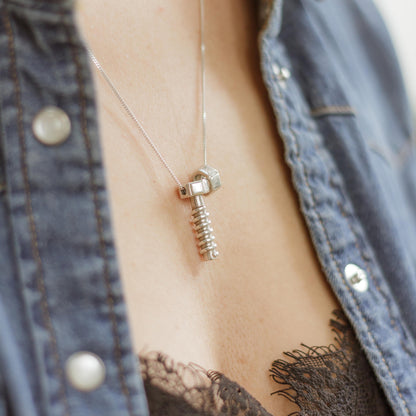 Nut & Bolt Personalised Necklace