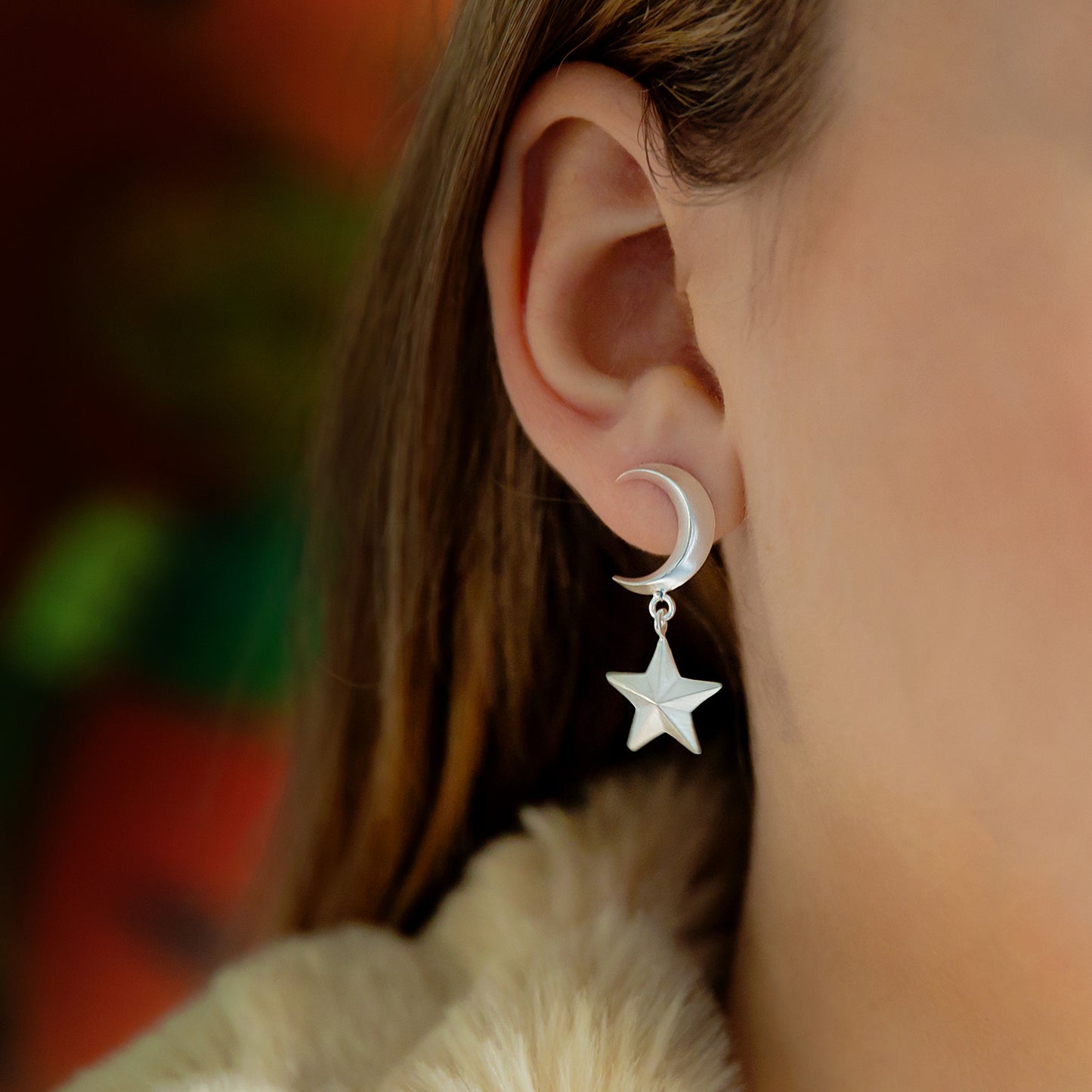 Star & Moon Mismatched Earrings