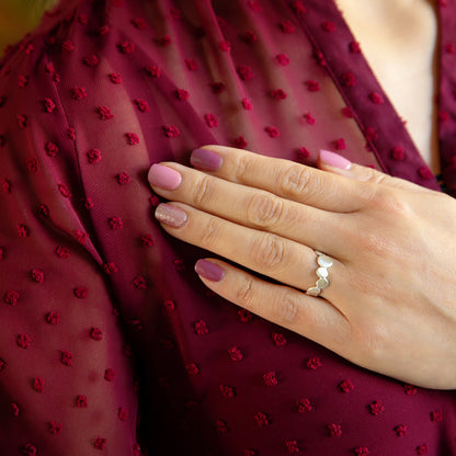 Personalised Organic Nugget Ring