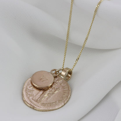 Personalised Gold Goddess Necklace