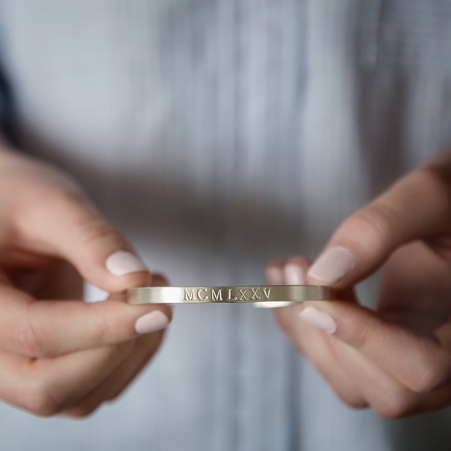 Sterling Silver Personalised Adjustable Bangle